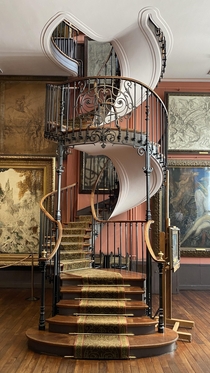 This is one of my favorite museums stairs Paris