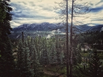 This is the view from the place I was staying at in Durango Colorado 
