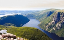 This is why we hike - Gros Morne national park Newfoundland Canada 