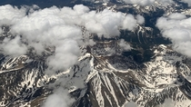 This photo I took from my plane of the ice capsid Colorado 
