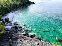 This view though Tobermory Ontario  OC