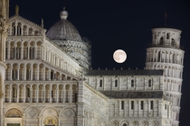 Thunder Moon over Pisa by Marco Meniero 