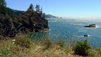 Thunder Rock Cove on the Oregon Coast 