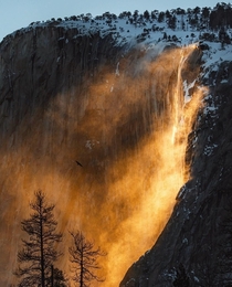 Thursday had the most perfect conditions for Firefall Yosemite CA 