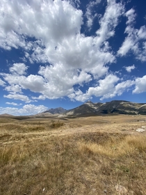 Todays sky in Campo Imperatore Italy