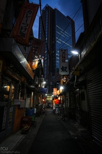 Tokyo Alleyways at Night