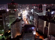Tokyo Japan at night 