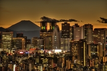 Tokyo Metropolitan Government and Mt Fuji