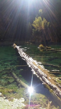 Took this at Hanging Lake in Colorado yesterday Hope you guys like it 