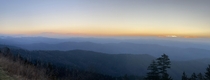 Took this the other morning at the top of The Great Smoky Mountains just before the sun peaked above the horizon Felt like it deserved to be posted here Turn your device sideways for the full effect 