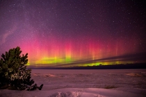 Took those in Marquette Michigan The conditions were favorable but still -F and the aurora was active 