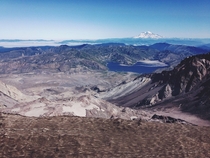 Top of Mount St Helens hike 