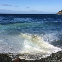 Torbay Beach in Newfoundland and Labrador taken on June   