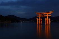 Torii Gate--Miyajima Island Japan