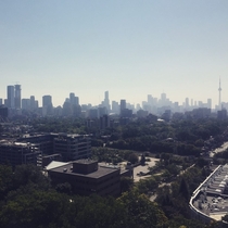 Toronto skyline from Casa Loma 