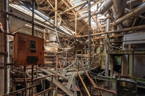 Total Chaos in an Abandoned Paper Mill Built in  closed in the s OCx