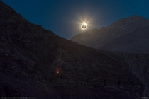 Total solar eclipse at Elqui Valley Chile Went through lots of planning to get this one 