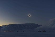 Total solar eclipse in Norway