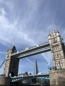 Tower Bridge ft The Shard London UK