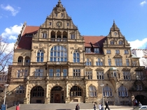 Town hall of Bielefeld Germany