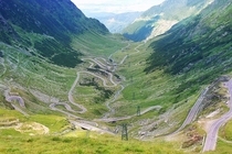 Transfgran road Romania Declared The Best Road In The World by Top Gear 