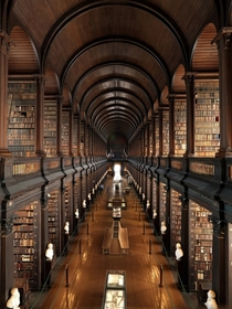 Trinity College Old Library Dublin Ireland 