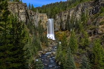 Tumalo Falls in Bend Oregon by Cole Chase Photography 