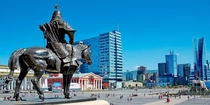 Ulaanbaatar capital and largest city by far in Mongolia