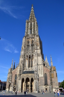 Ulm Minster Baden-Wrttemberg Germany - tallest church building in the world  m ft x