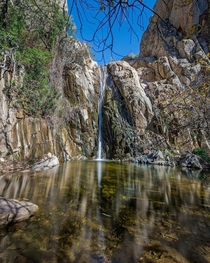 Unamed waterfall near Cagliari SardiniaItaly by Mariano Montis 