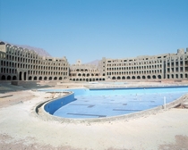 Unfinished Hotel Ruins of the Egyptian Desert 