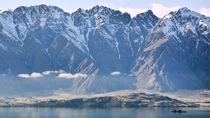 Unnamed peak Lake Wakatipu NZ 