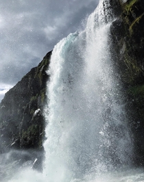 Up close and personal with the mighty xarrfoss Iceland 