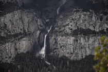 Upper Yosemite Falls From Above 