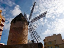 Urban Windmill in Mallorca 
