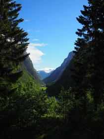 V is for Valley On the way to Voss Norway 