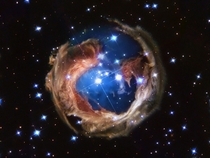 V Monocerotis or as I like to call it the FireFox nebula 