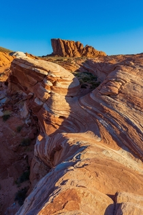 Valley of Fire State Park feels like a different planet sometimes Picture taken at the Fire Wave 