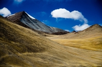 Valley train of a dead glacier - Ladakh Himalayas India