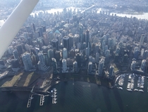 Vancouver aerial via seaplane 