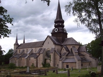 Varnhem Abbey Church in Sweden built ca  AD 