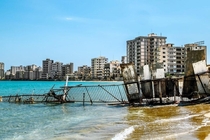 Varosha Cyprus Once a sprawling tourist destination its residents left after the invasion of Cyprus by Turkey leaving it to what it is today a time capsule to the s
