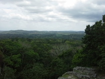 Veiw from the top of the Nohmul Ruins Belize 