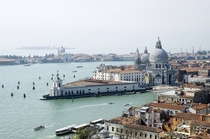 Venice Bay with Santa Maria della Salute to the right 