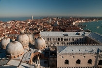 Venice over the Doges Palace 