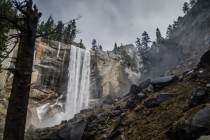 Vernal Falls in Yosemite CA 