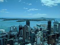 View from Auckland New Zealands Sky Tower