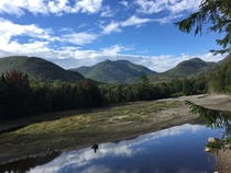View From Marcy Dam Adirondack Park NY 
