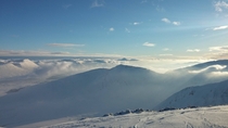 View from the top of Glencoe Mountain Scotland taken on my smart phone 