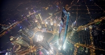 View from the top of Shanghai Tower 